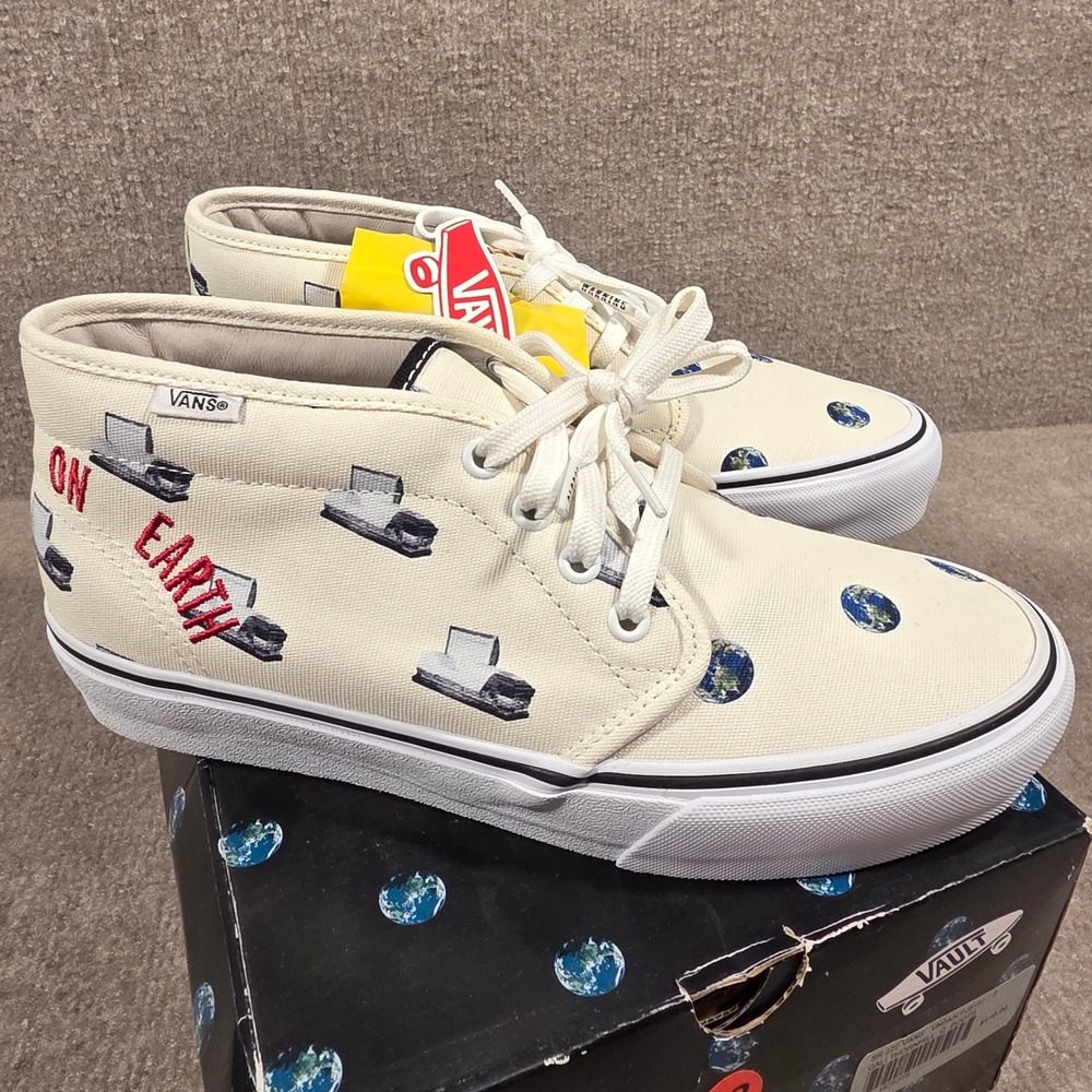 Vans Vault Cali Thornhill Dewitt Chukka Boot VLT LX Off White VN0A5LPJ6191 9.5W